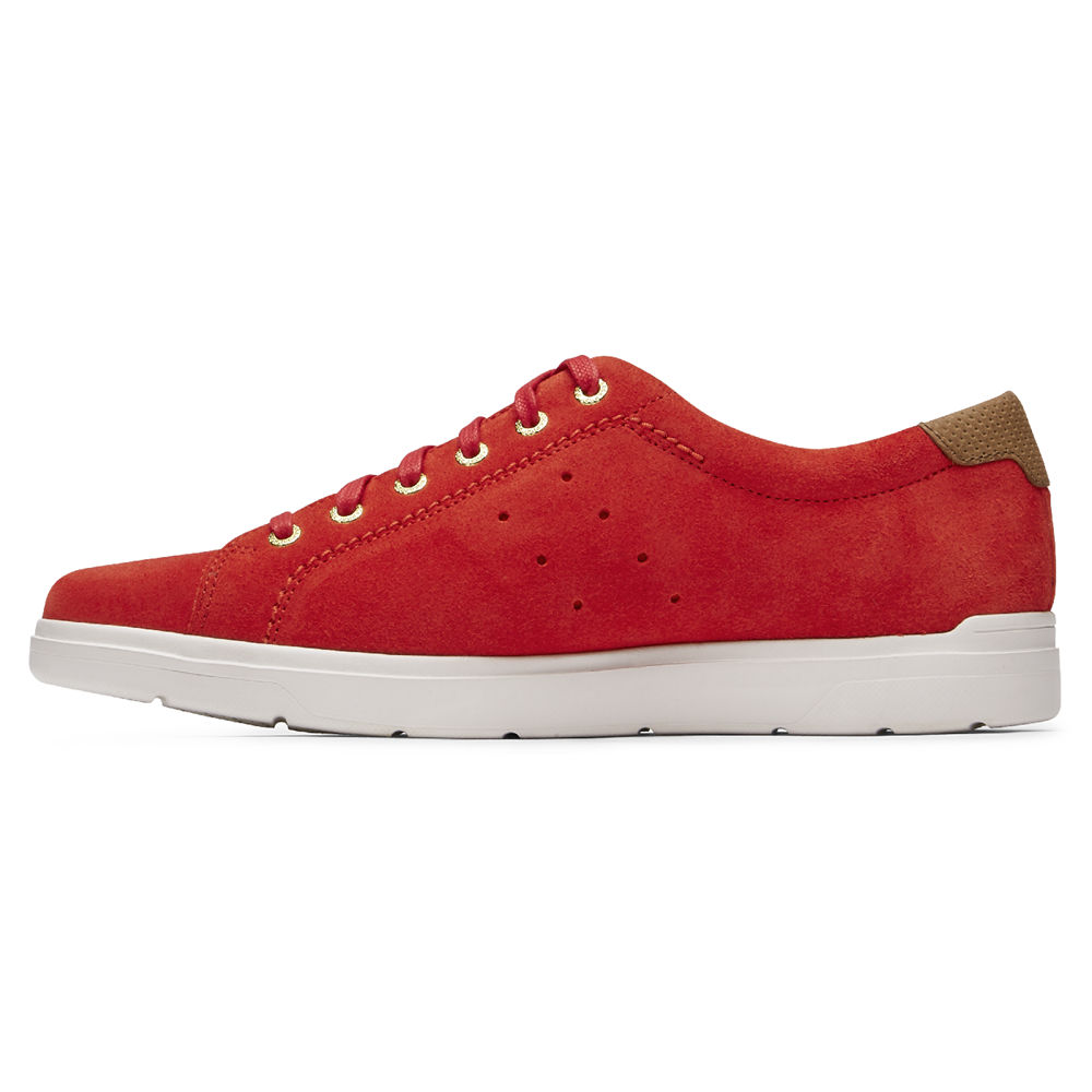 Rockport Singapore Mens Sneakers - Total Motion Lite Ltd Lace-To-Toes Red - GI5869713